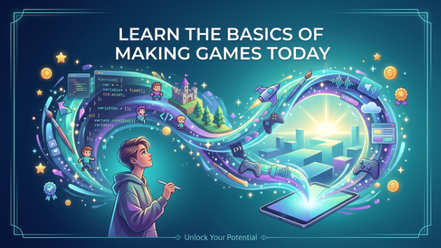 Learn the Basics of Making Games Today